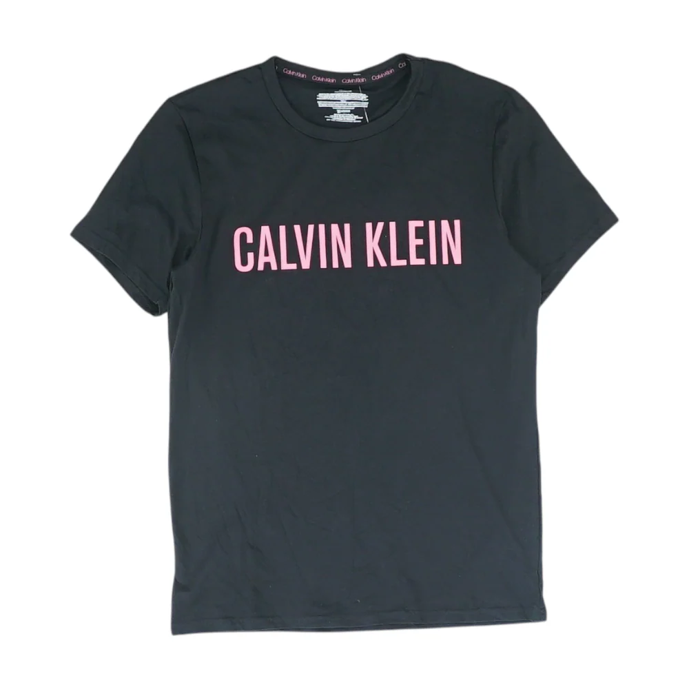 Black Graphic Pajama Top