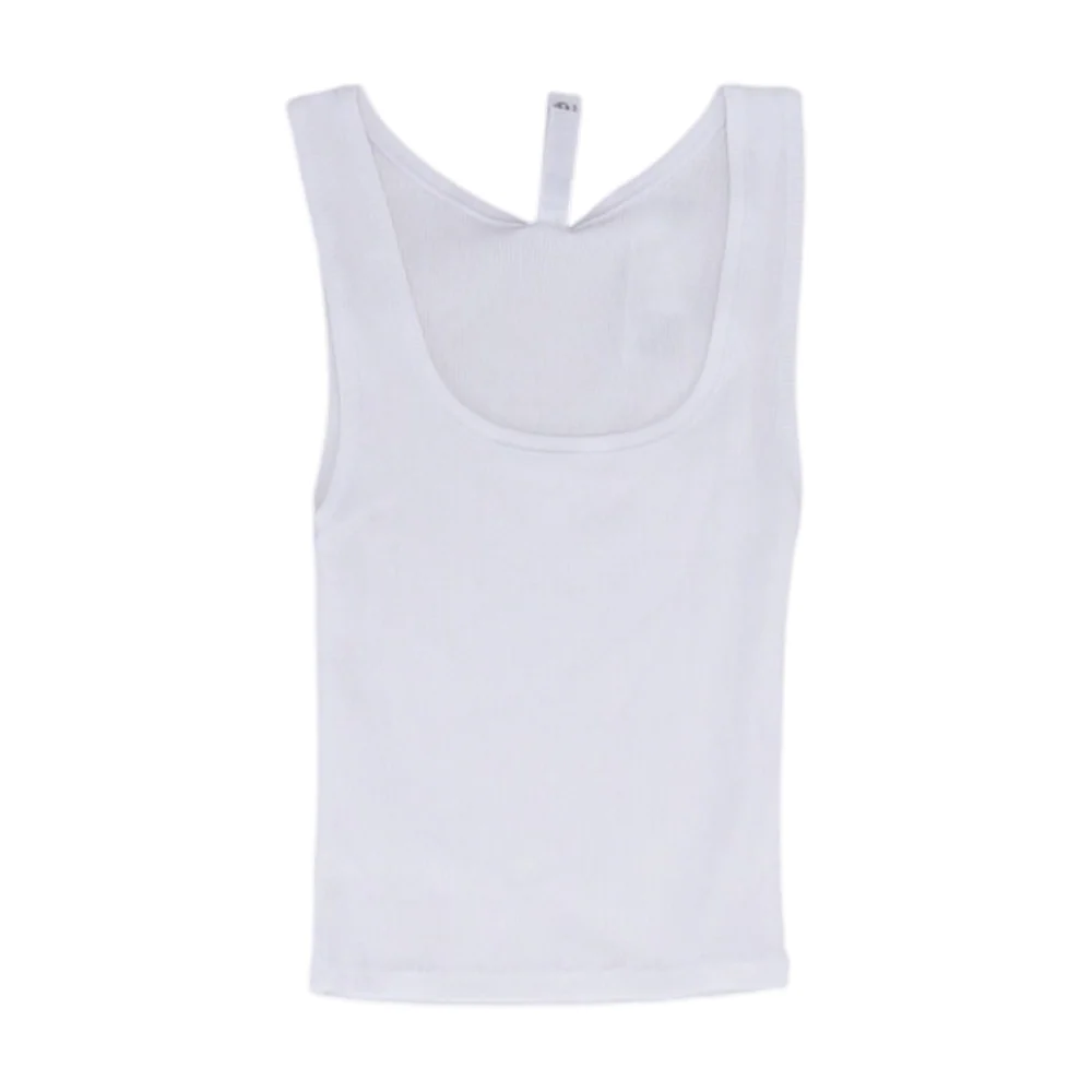 White Solid Pajama Top