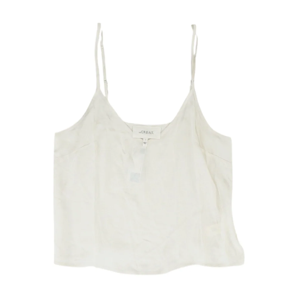 Beige Solid Pajama Top
