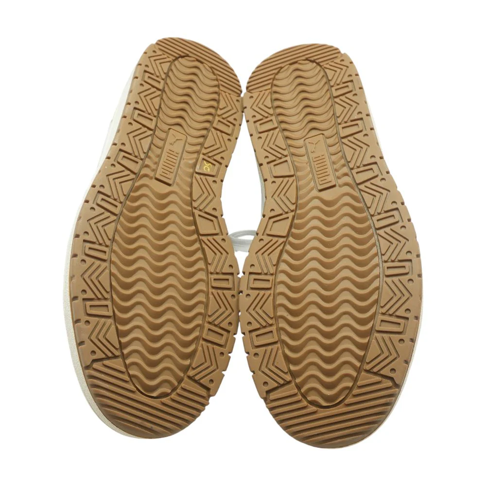 Palemo White Low Top Athletic Shoes - Image 3