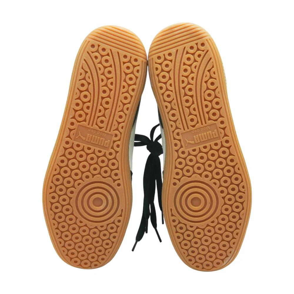 Palermo Leather Black Low Top Athletic Shoes - Image 3