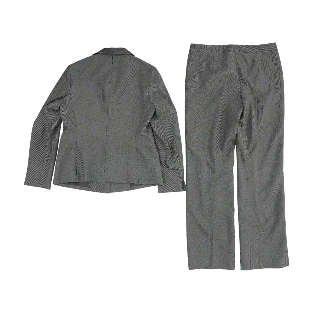 Black Solid Pant Suit - Image 2