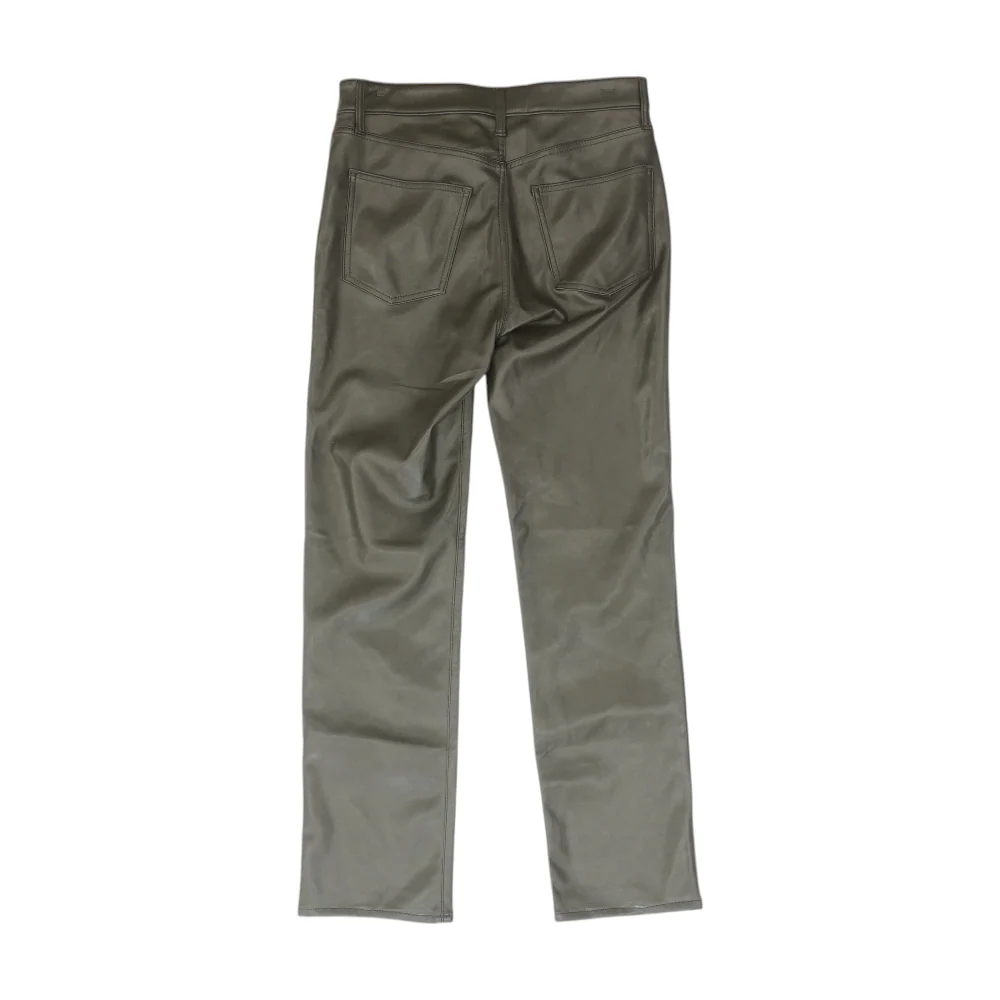 Brown Straight Pants - Image 2