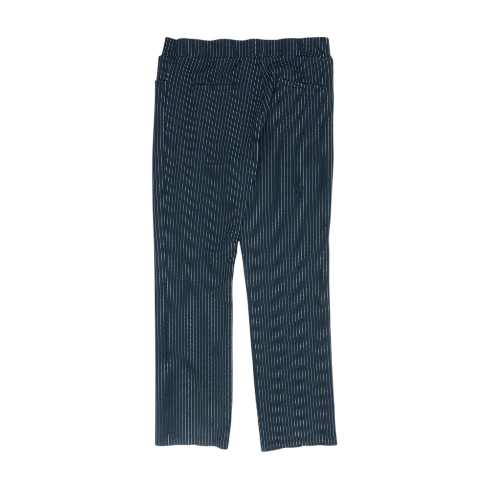 Black Striped Regular Pants - Image 2