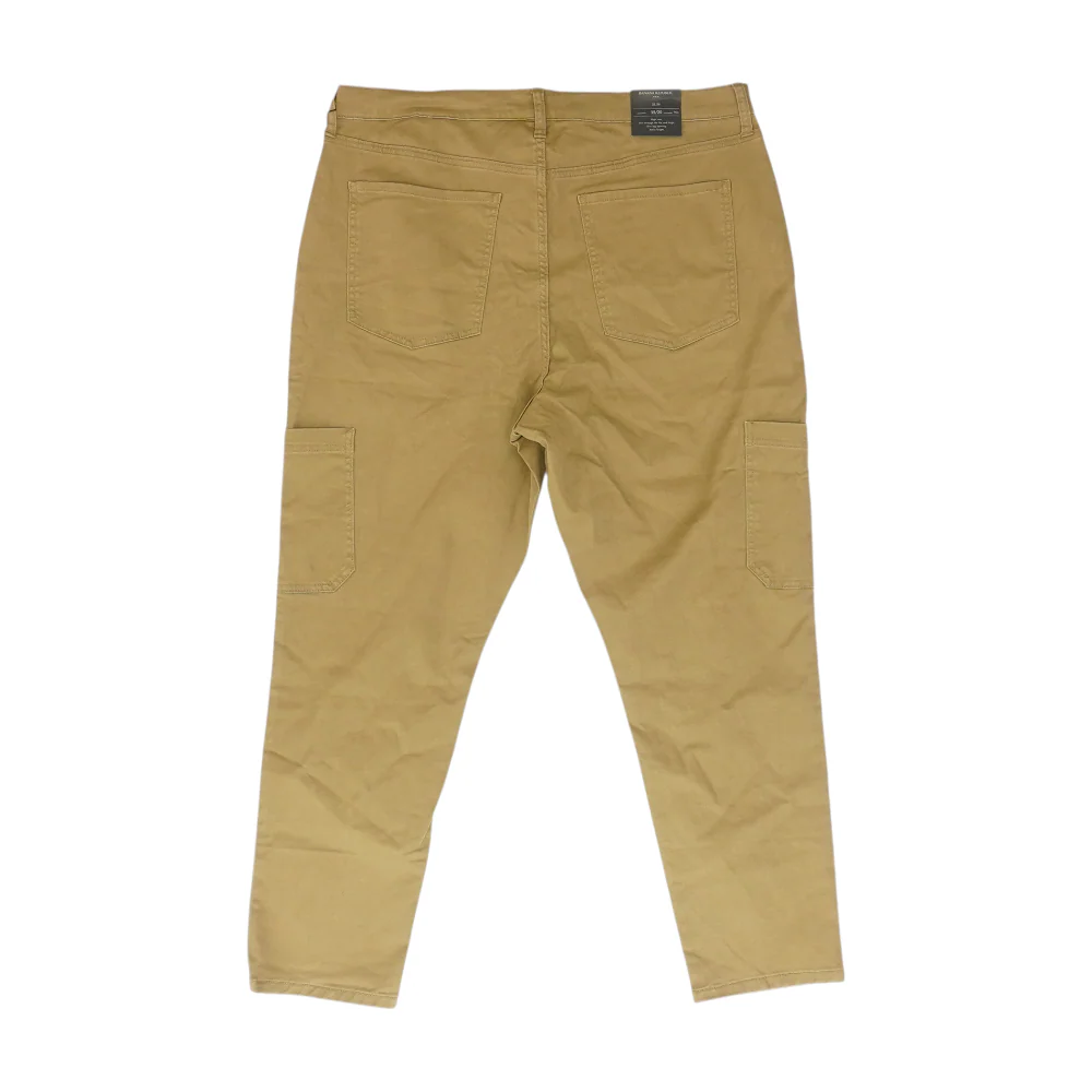 Brown Plus Slim Pants - Image 2