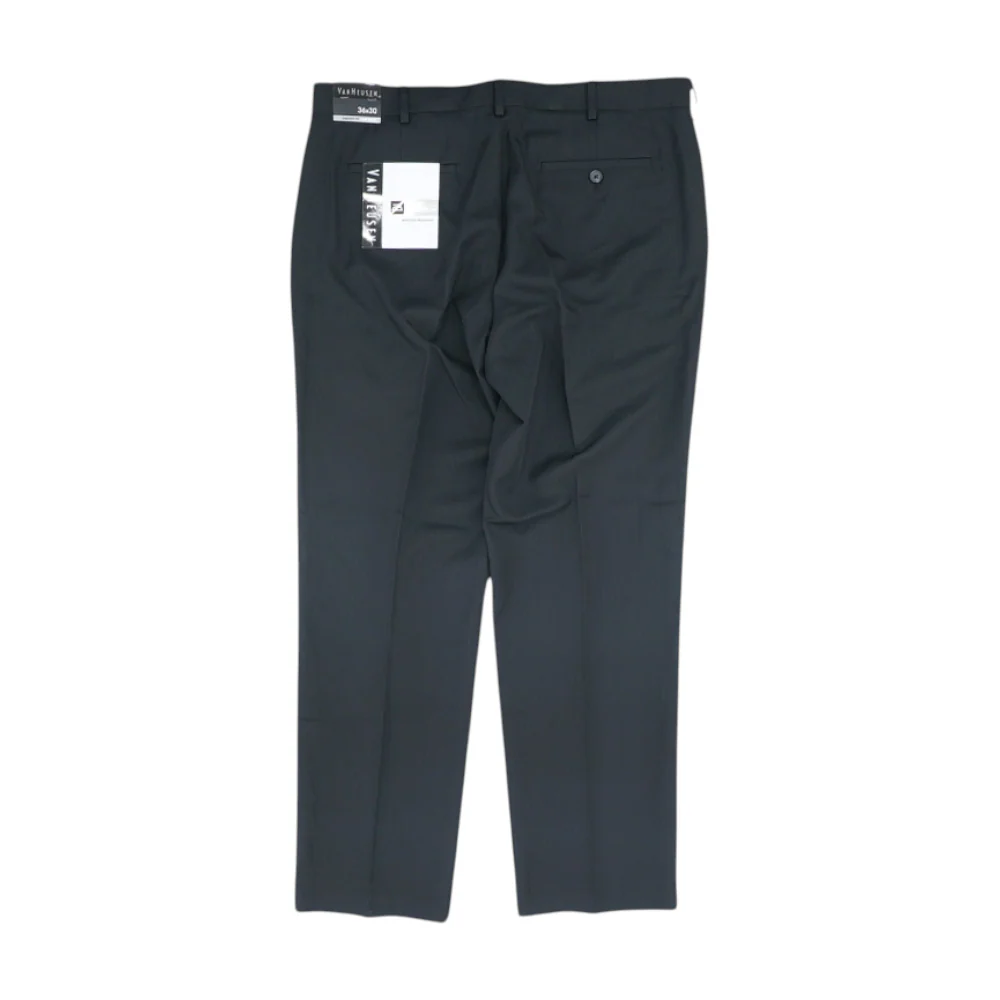 Black Striped Regular Pants - Image 2