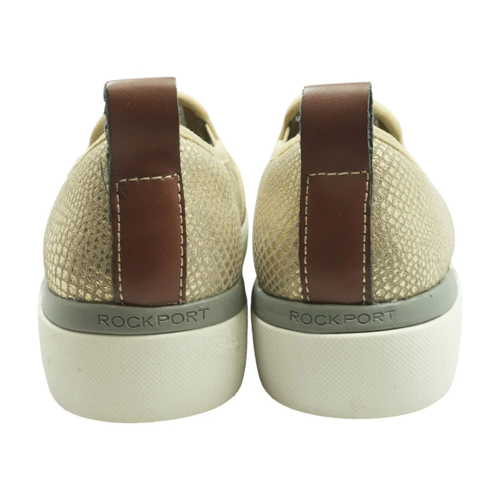 Parissa Gold Slip On Athletic Shoes Composite Toe - Image 2