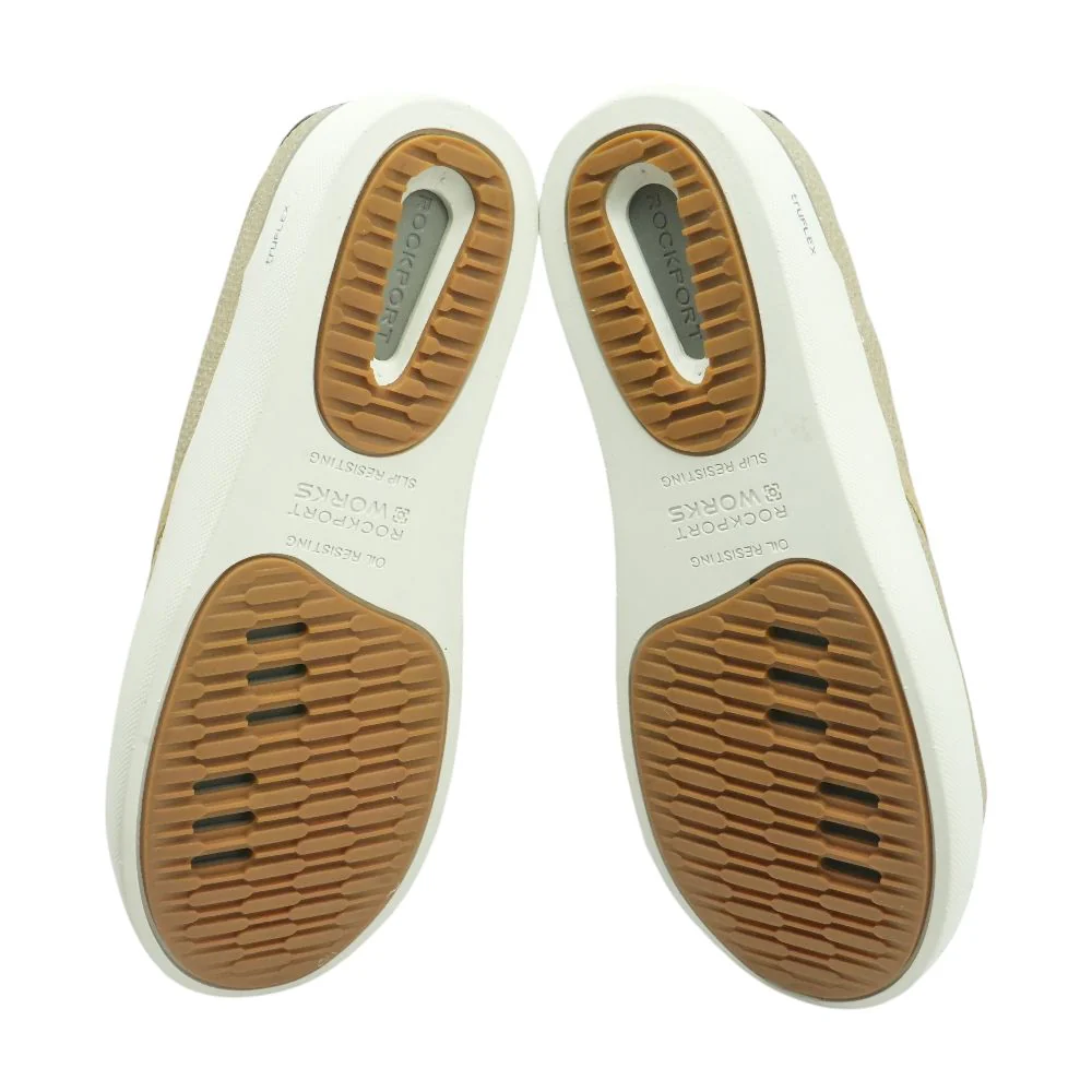 Parissa Gold Slip On Athletic Shoes Composite Toe - Image 3