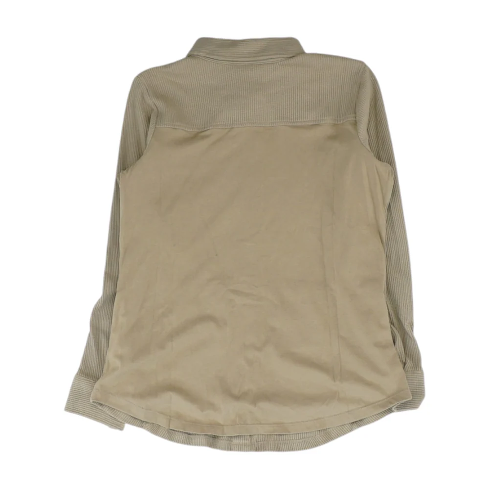 Tan Petite Button Down - Image 2