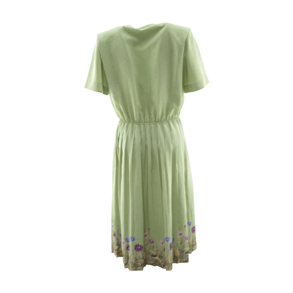 Green Petite Floral Midi Dress - Image 2