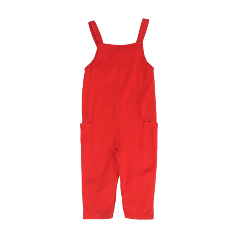 Red Sleeveless One-Piece - Image 2