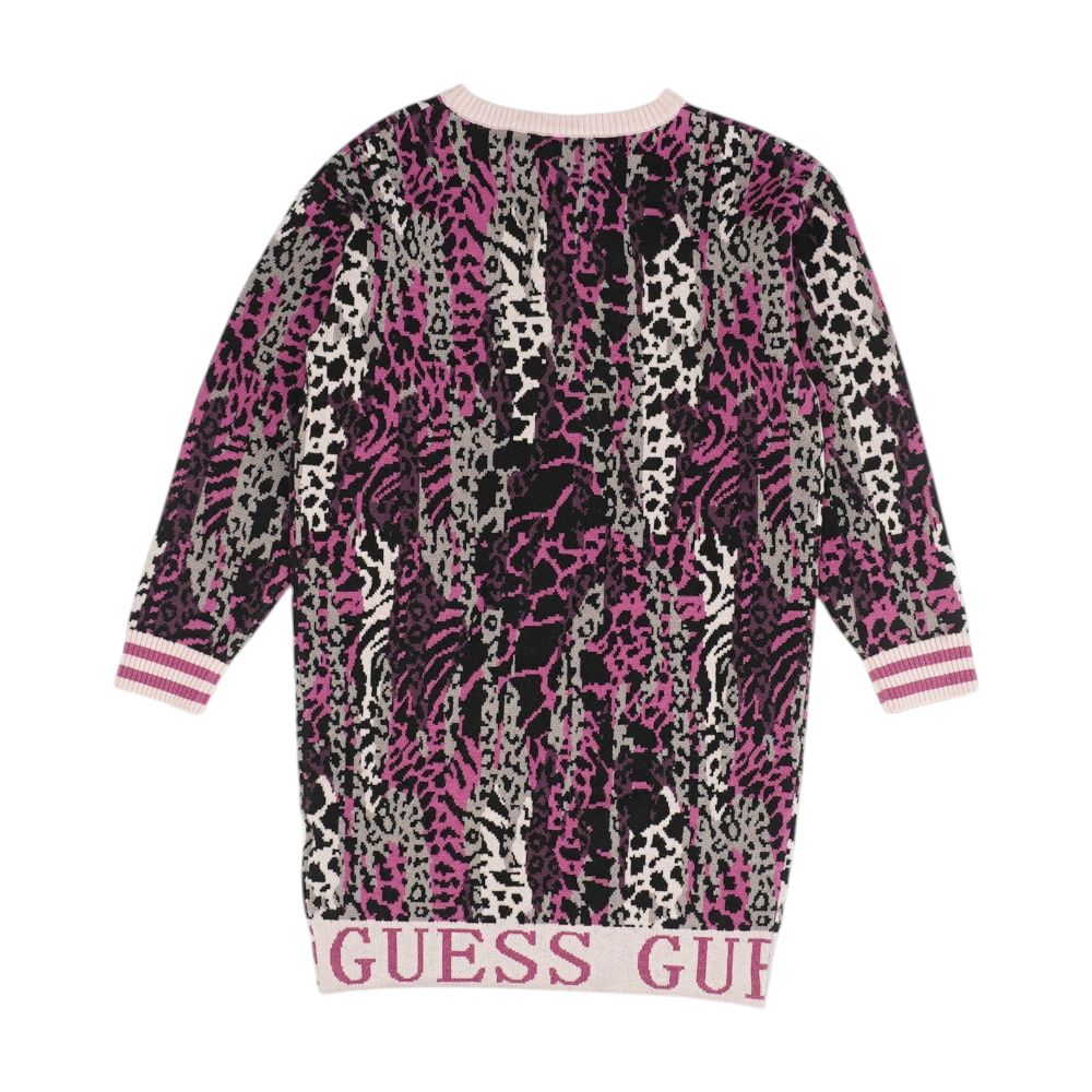 Pink Animal Print Dress - Image 2