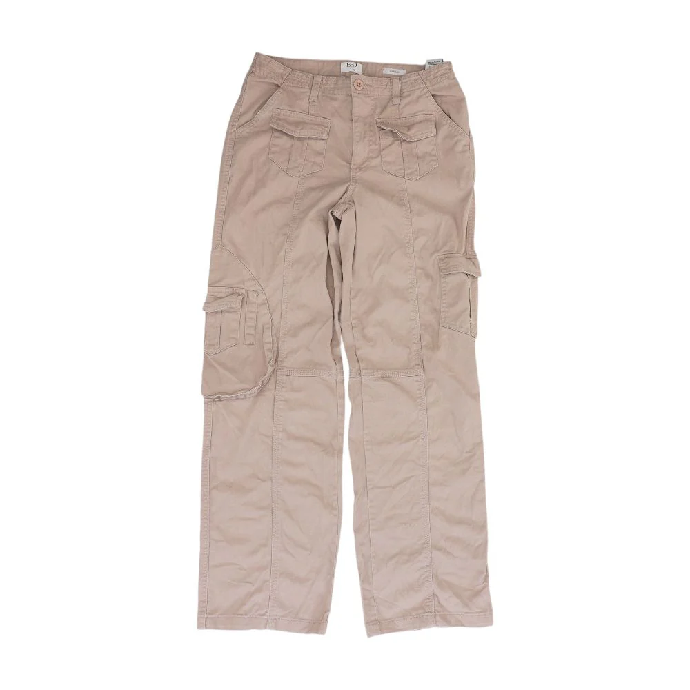 Pink Cargo Wide Leg Pants