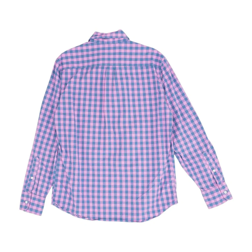 Pink Check Long Sleeve Button Down - Image 2