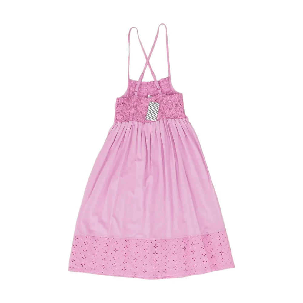 Pink Eyelet Dress - Image 2