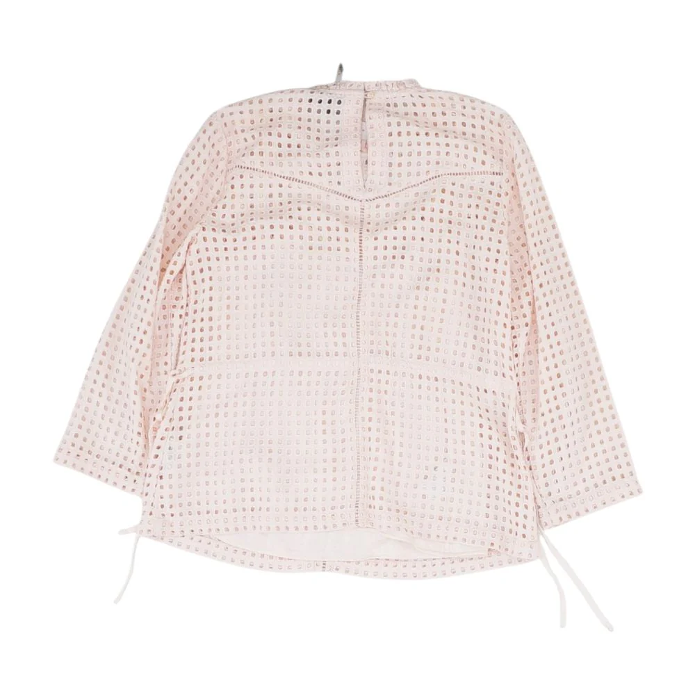 Pink Eyelet T-Shirt - Image 2