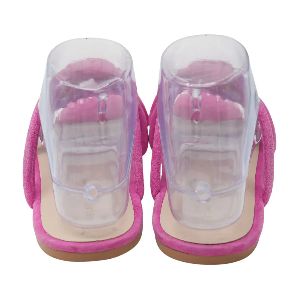 Pink Flat Sandals - Image 2