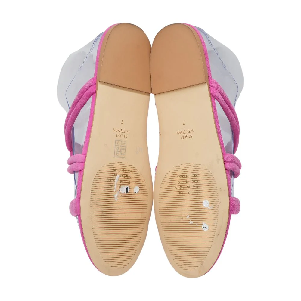 Pink Flat Sandals - Image 3