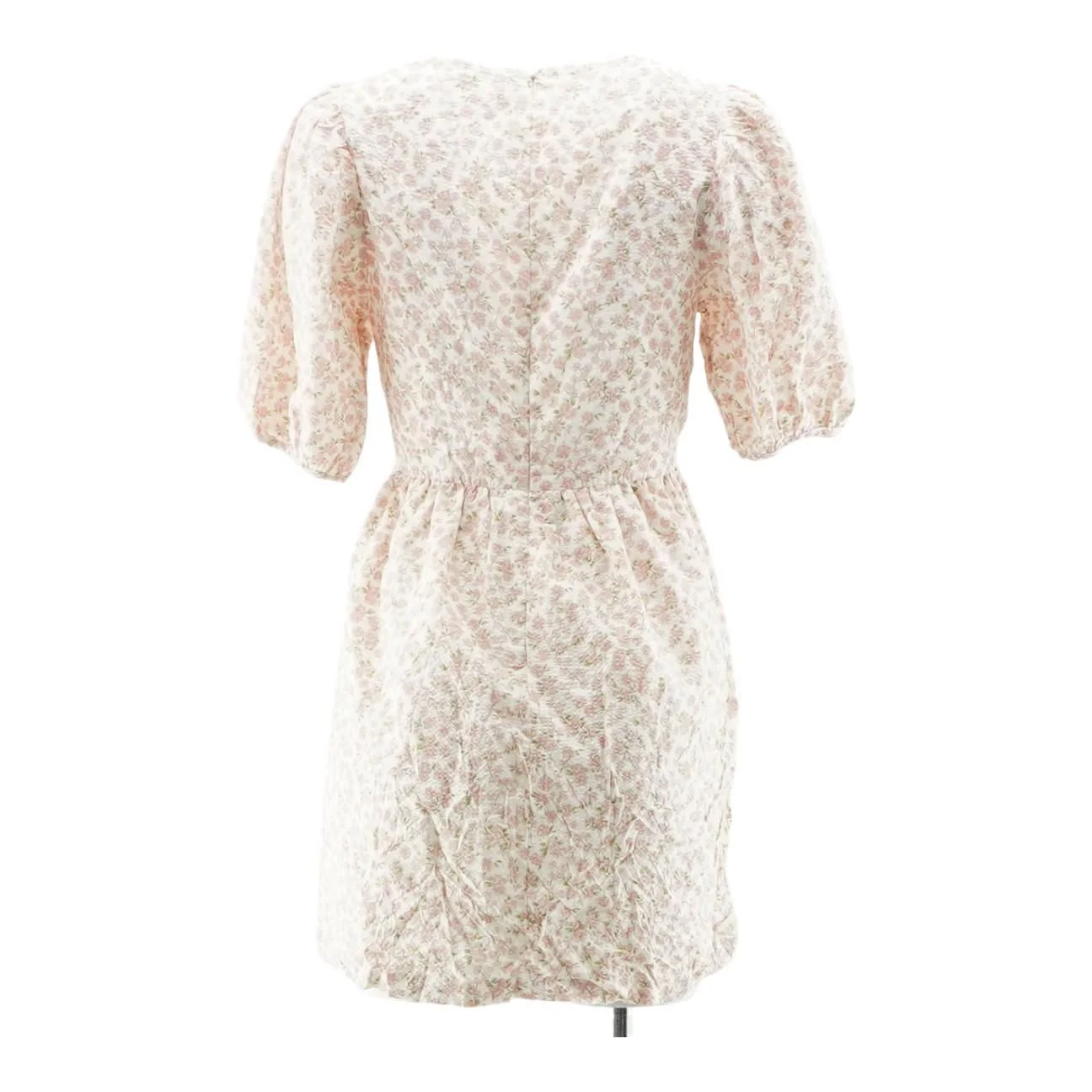 Pink Floral Midi Dress - Image 2
