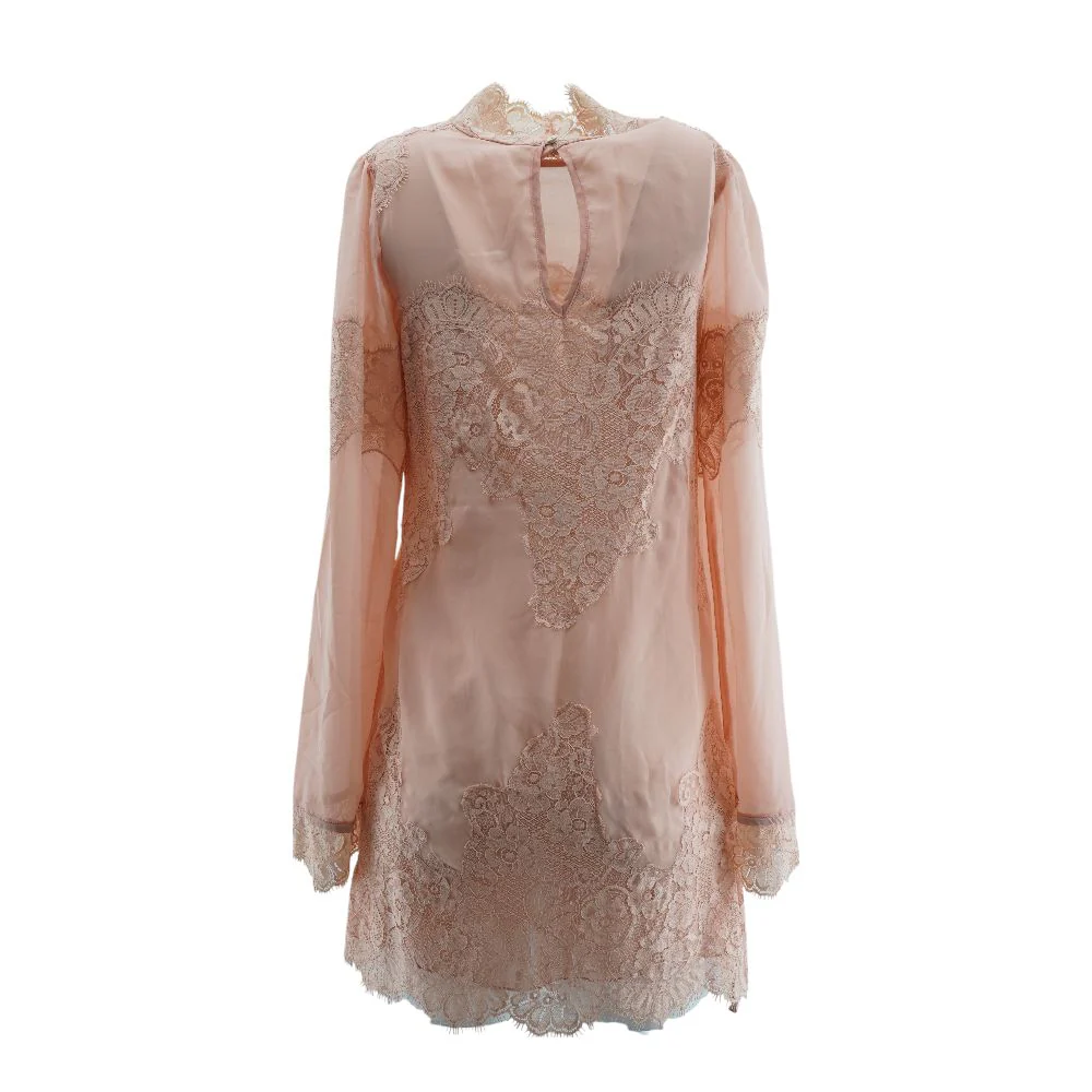 Pink Floral Midi Dress - Image 2