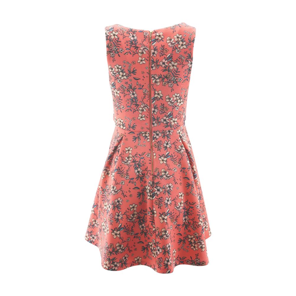 Pink Floral Mini Dress - Image 2