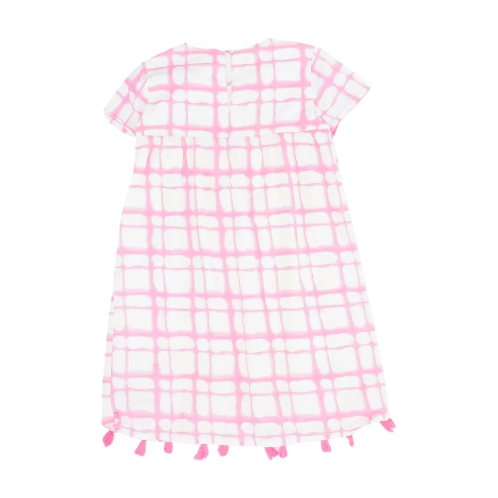 Pink Geometric Dress - Image 2