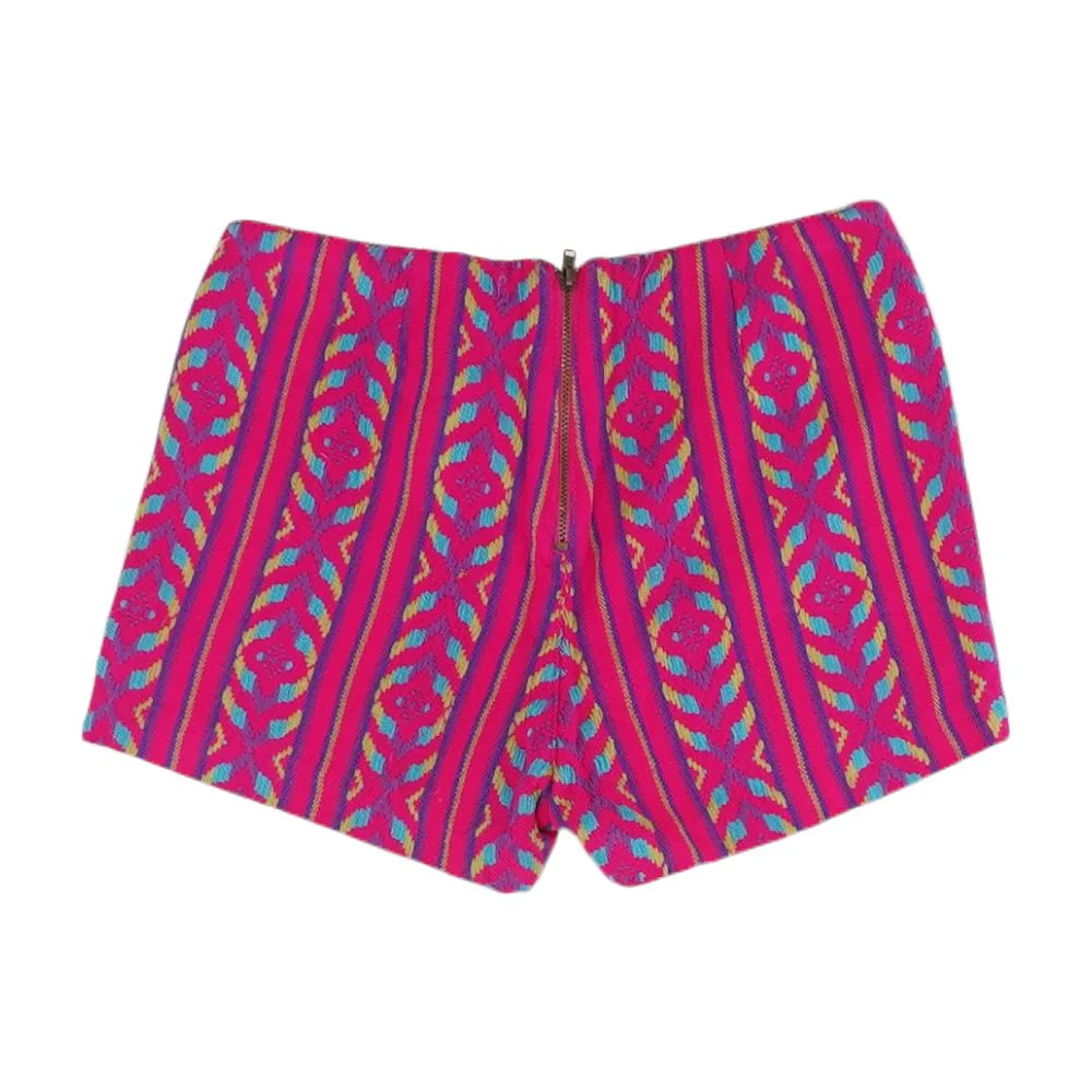 Pink Geometric Shorts - Image 2