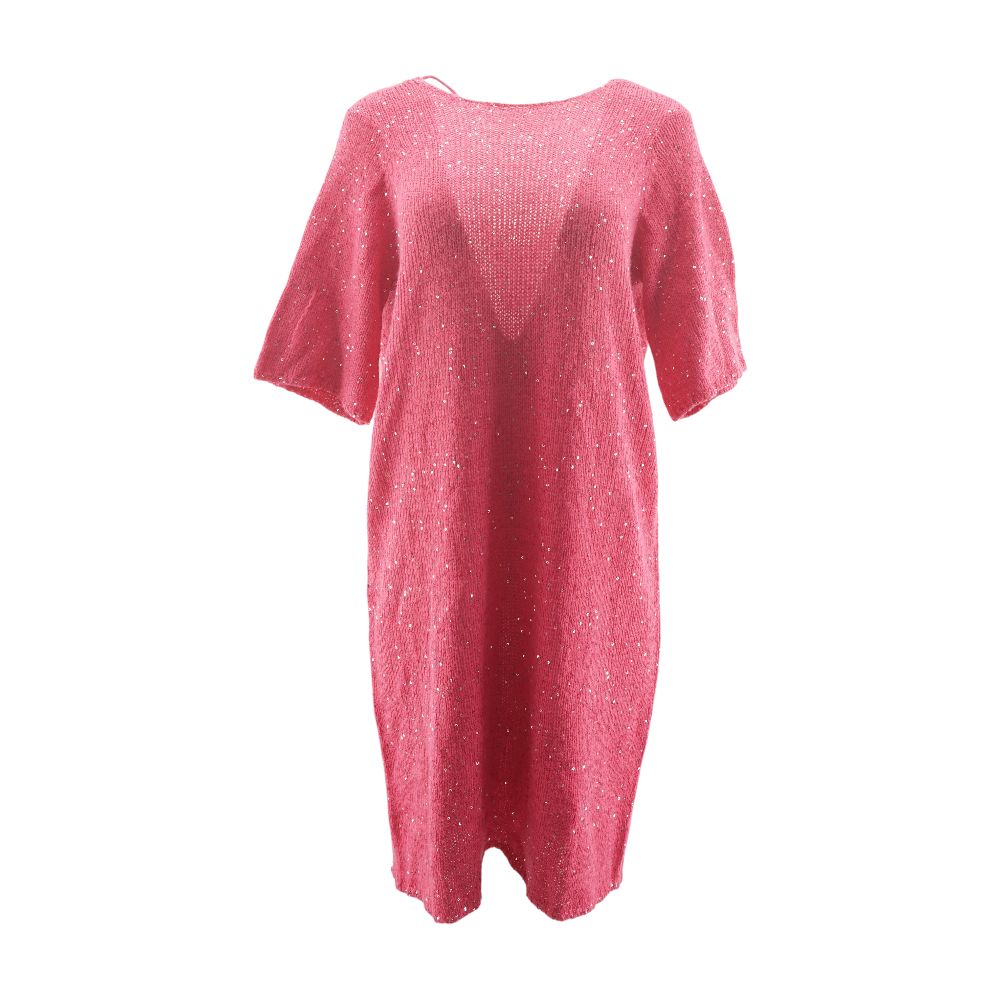 Pink Midi Dress