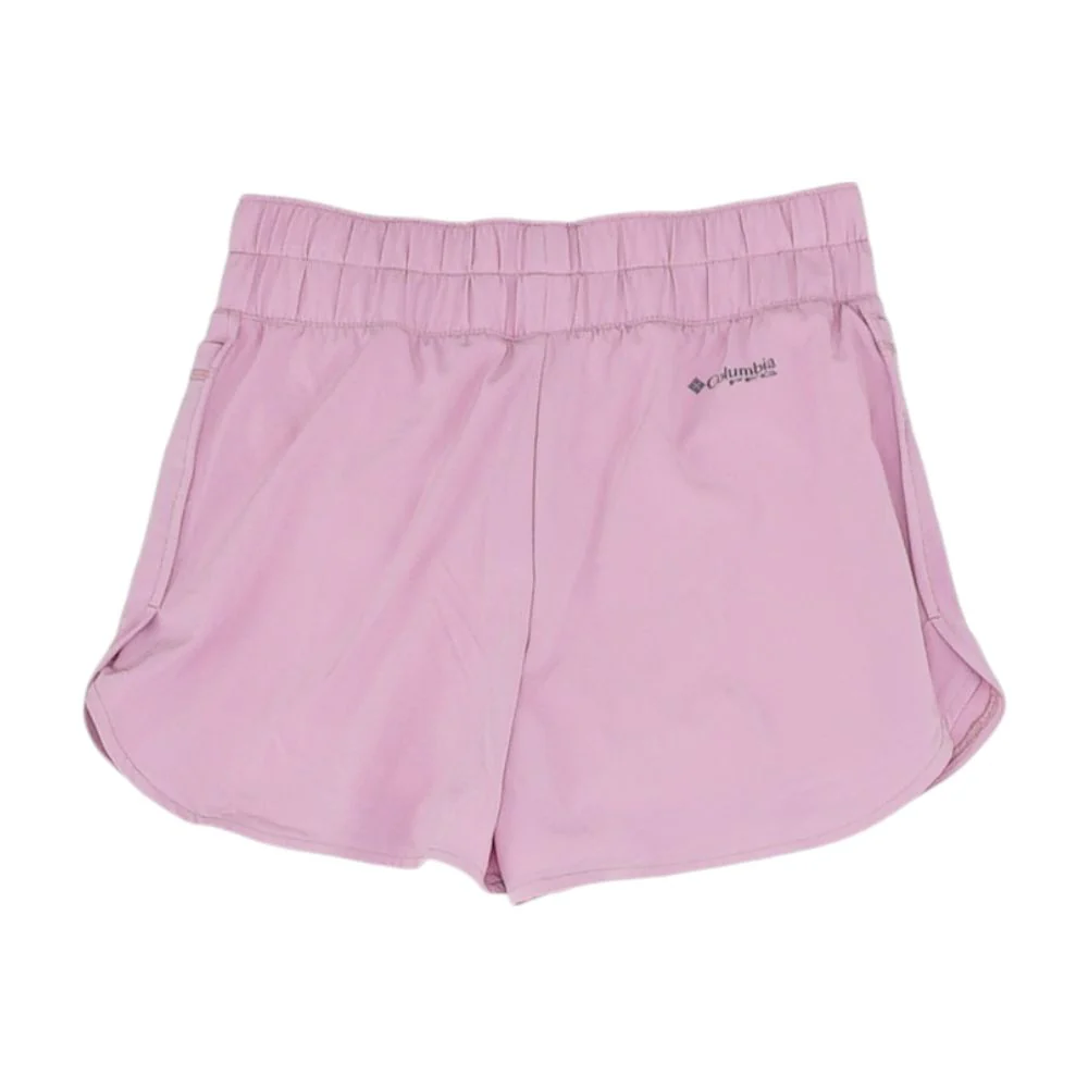 Pink Solid Active Shorts - Image 2