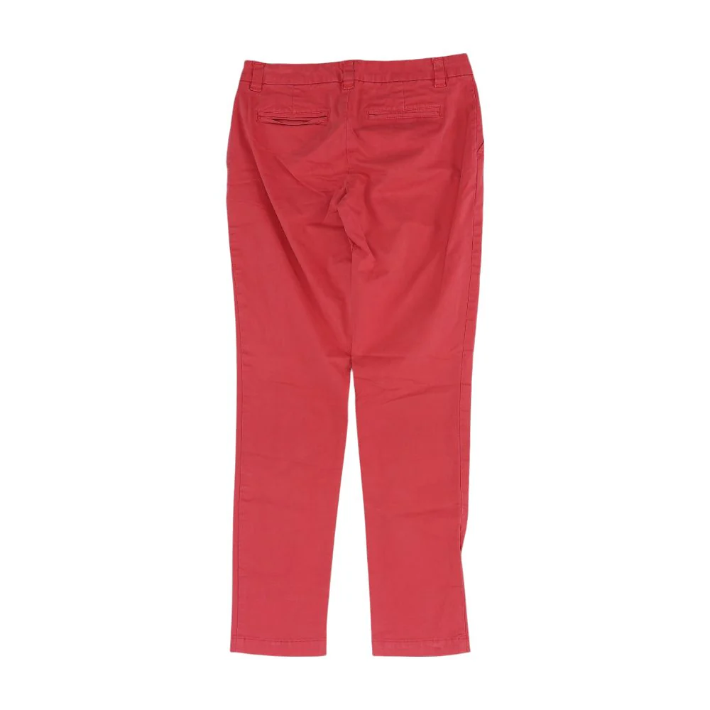 Pink Solid Khaki Pants - Image 2