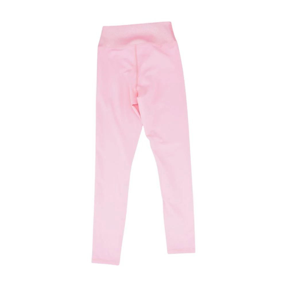 Pink Solid Leggings - Image 2
