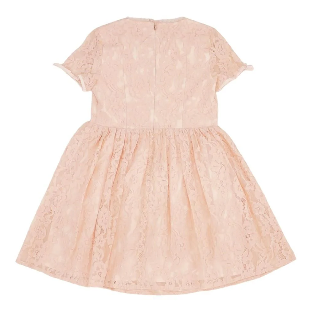 Pink Solid Midi Dress - Image 2