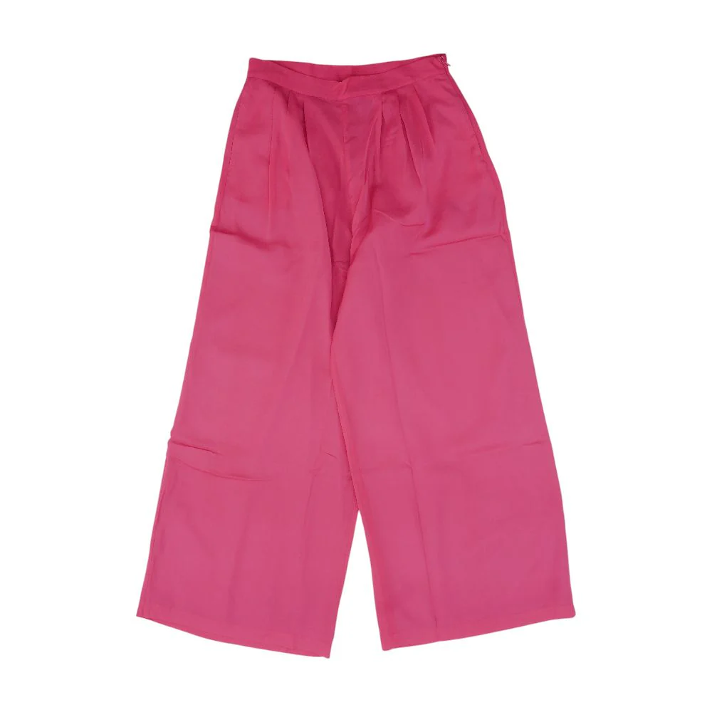 Pink Solid Pants - Image 2