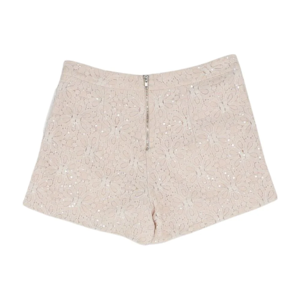 Pink Solid Shorts - Image 2