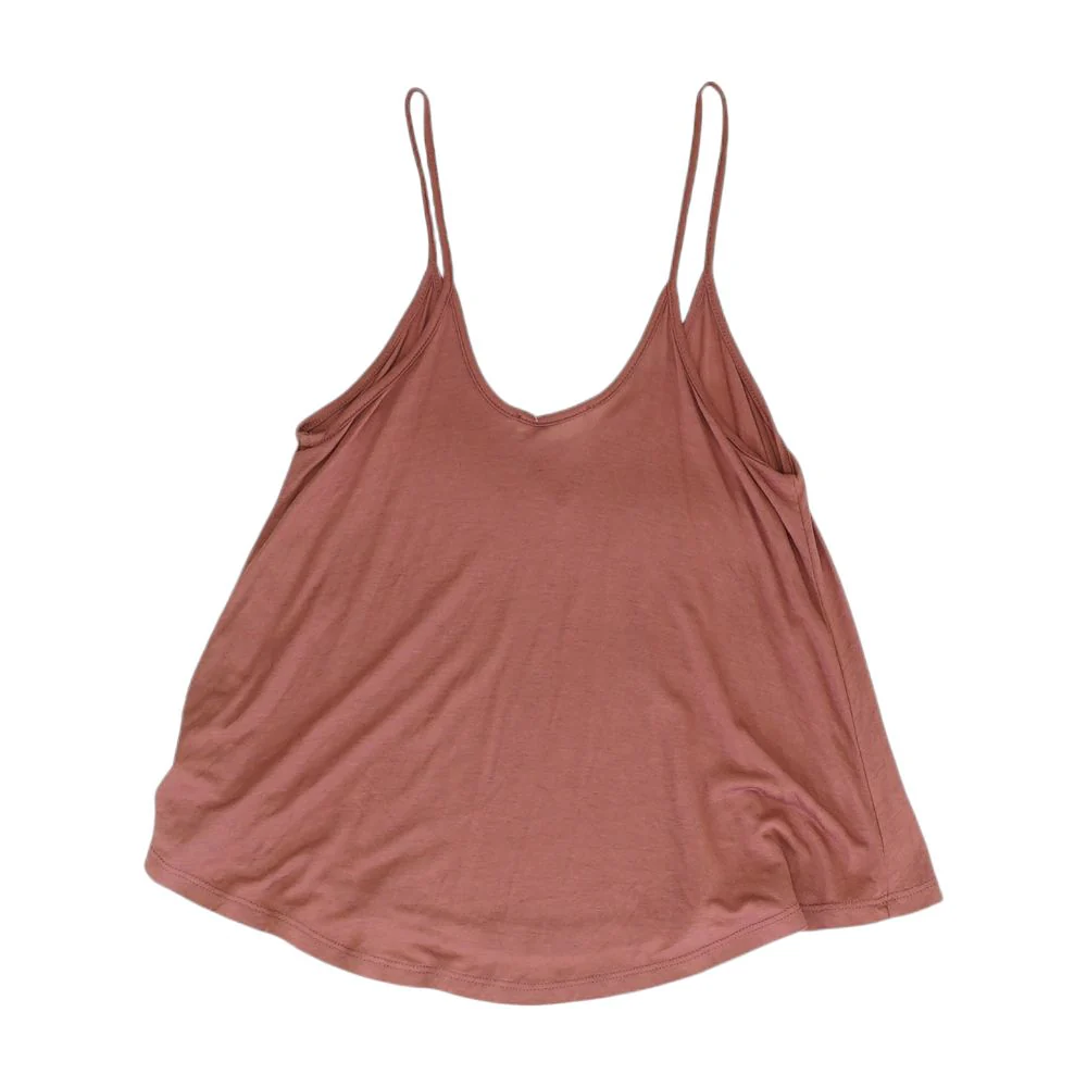 Pink Solid Sleeveless Blouse - Image 2
