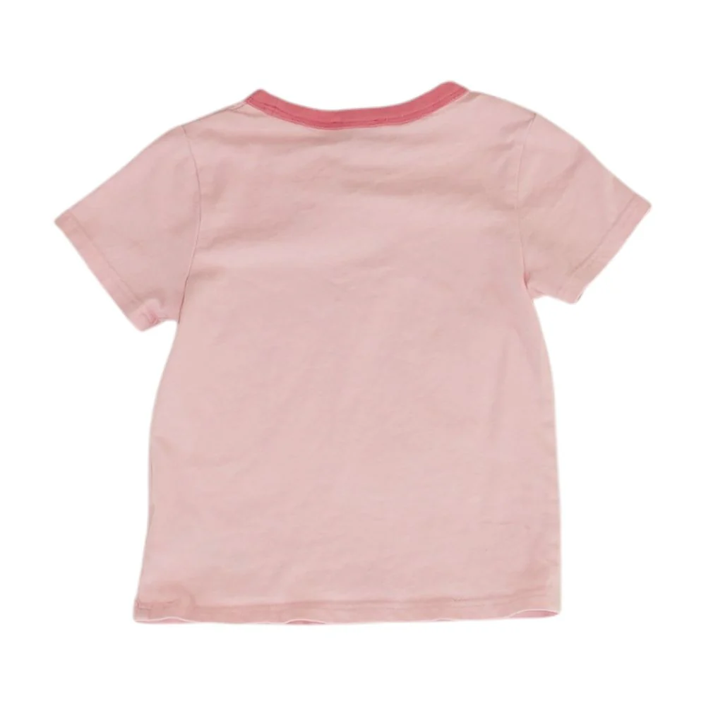 Pink Solid T Shirt - Image 2