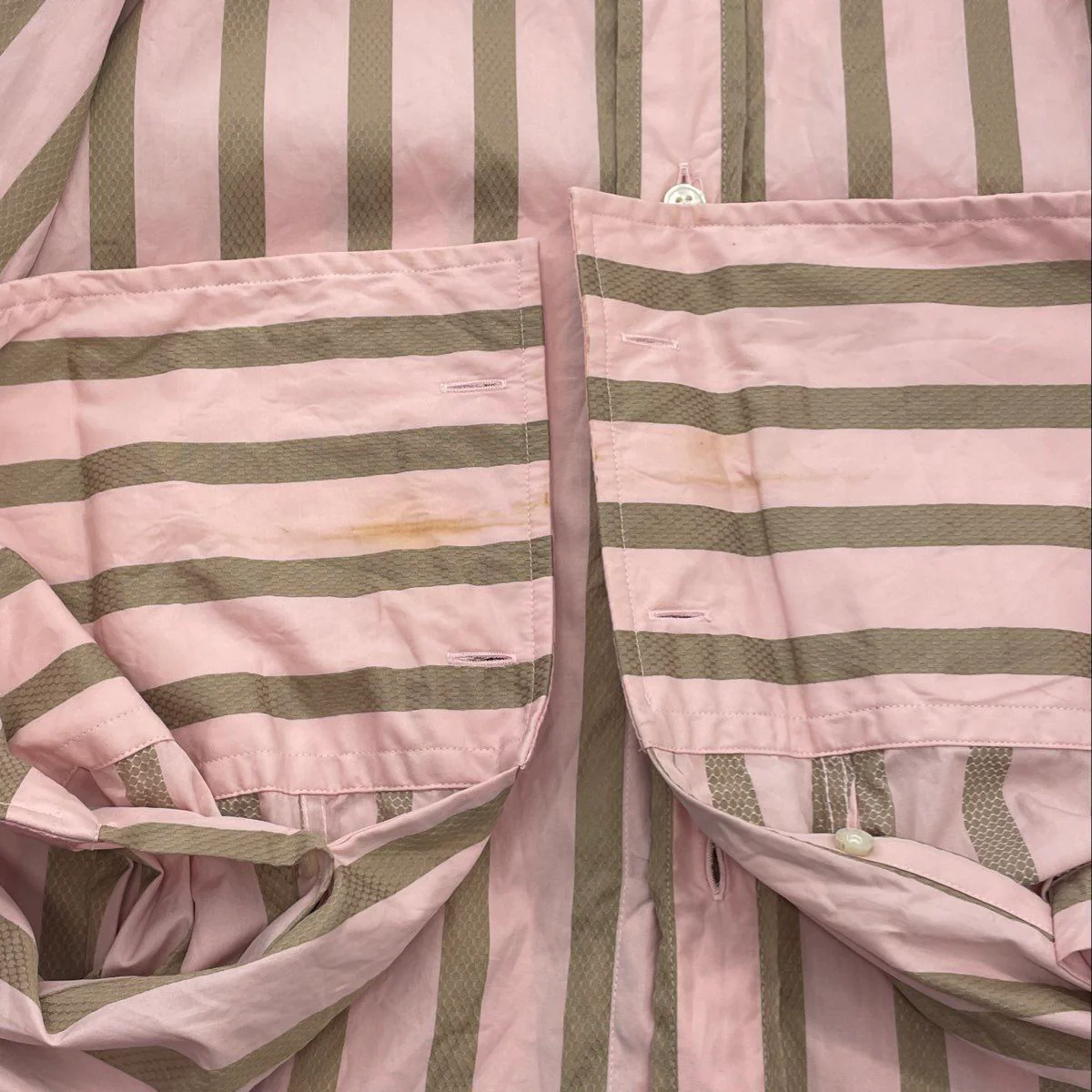 Pink Striped Long Sleeve Button Down - Image 3