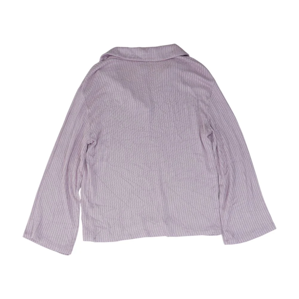 Pink V Neck Knit Top - Image 2