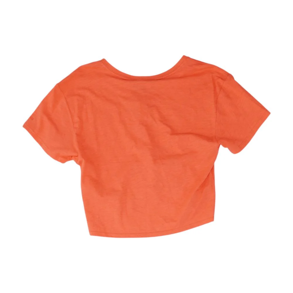 Pink V Neck T-Shirt - Image 2