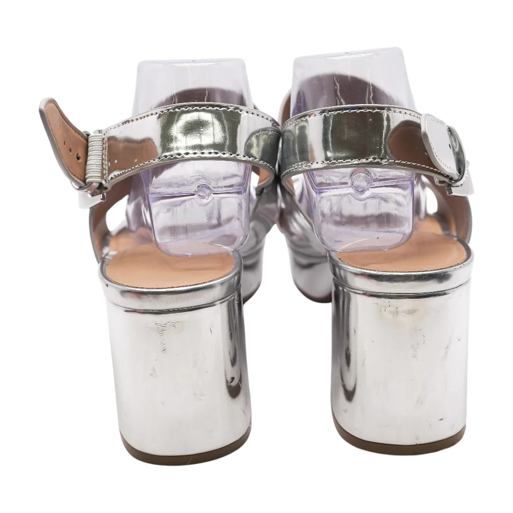 Silver Platform Heels - Image 2