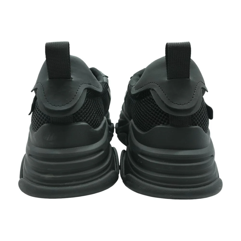 Possess Black Low Top Athletic Shoes - Image 2