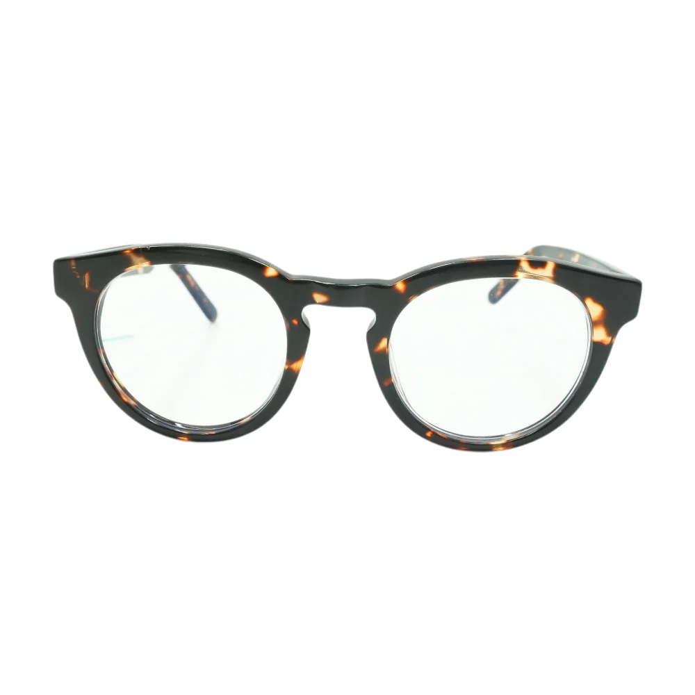Tortoise Byron Round Prescription Eyewear - Image 2