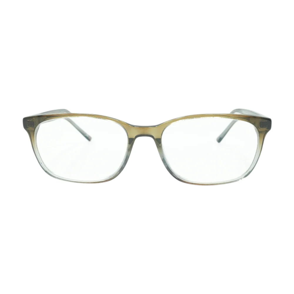 Gray Zipol Rectangle Prescription Eyewear - Image 2