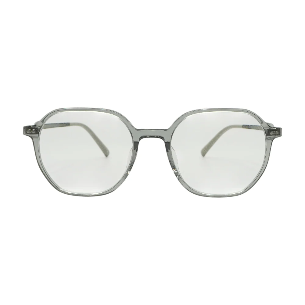 Gray AQ01 Geometric Prescription Eyewear - Image 2