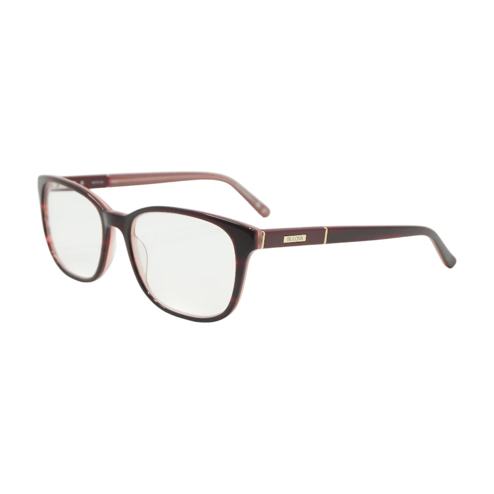 Burgundy Albion Square Prescription Eyewear
