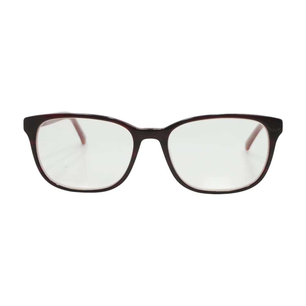 Burgundy Albion Square Prescription Eyewear - Image 2