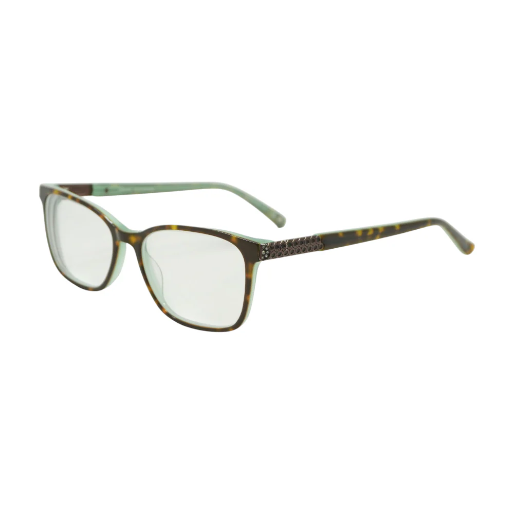 Tortoise Cascade Square Prescription Eyewear