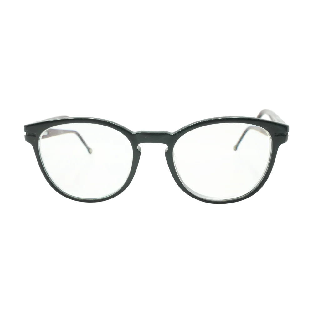 Black Round Prescription Eyewear - Image 2