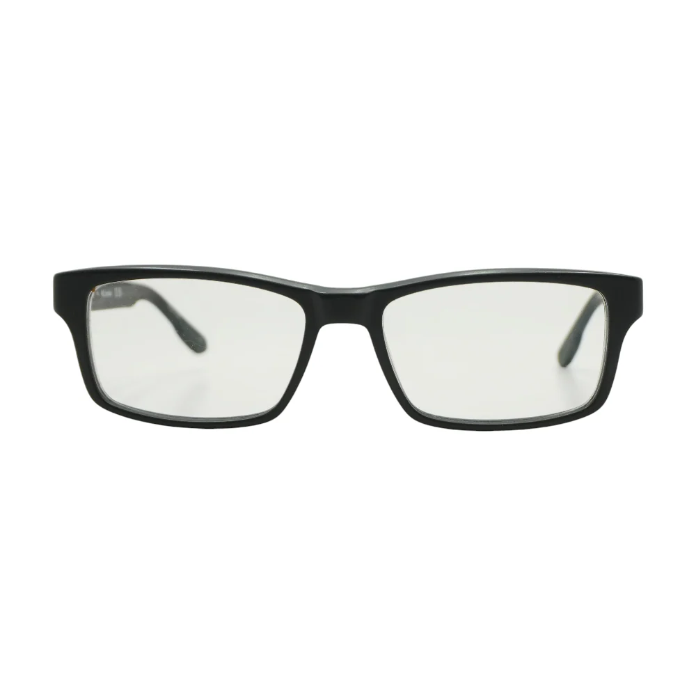 Black C8003 Square Prescription Eyewear - Image 2