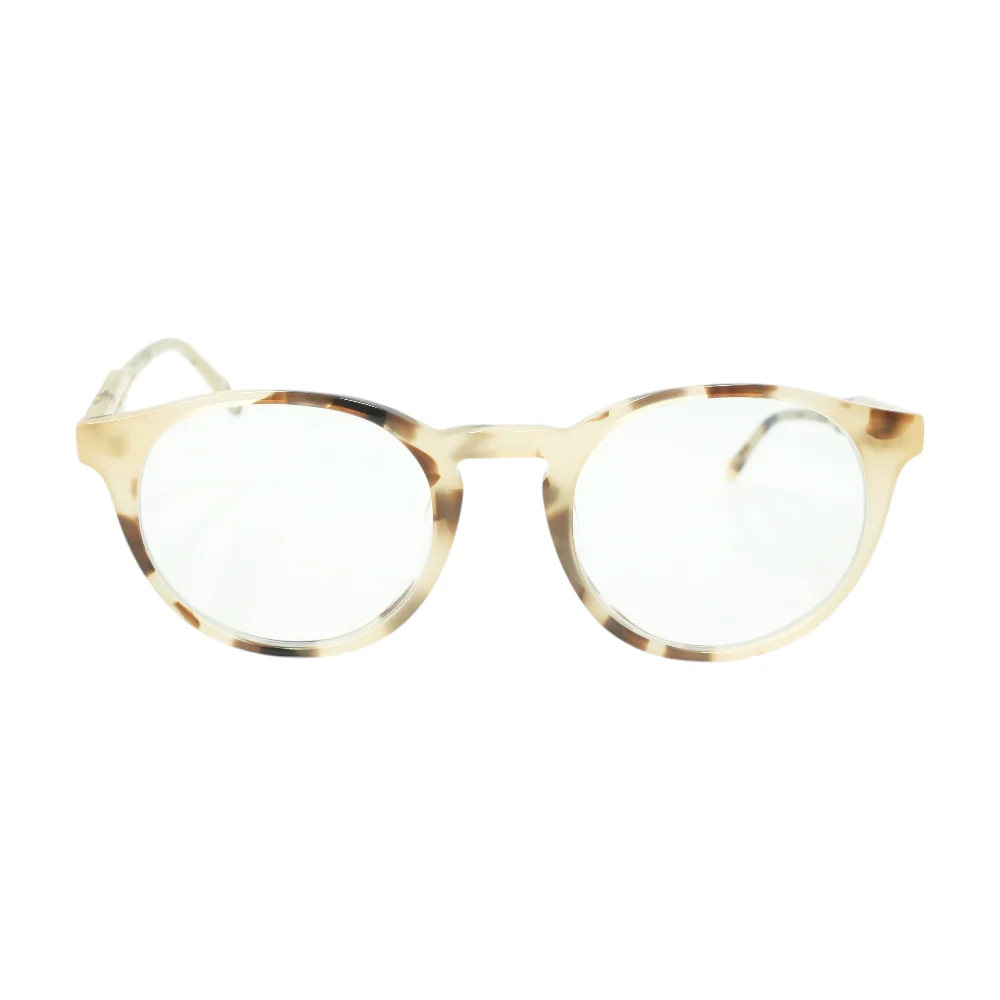 Tortoise Sawyer Round Prescription Eyewear - Image 2